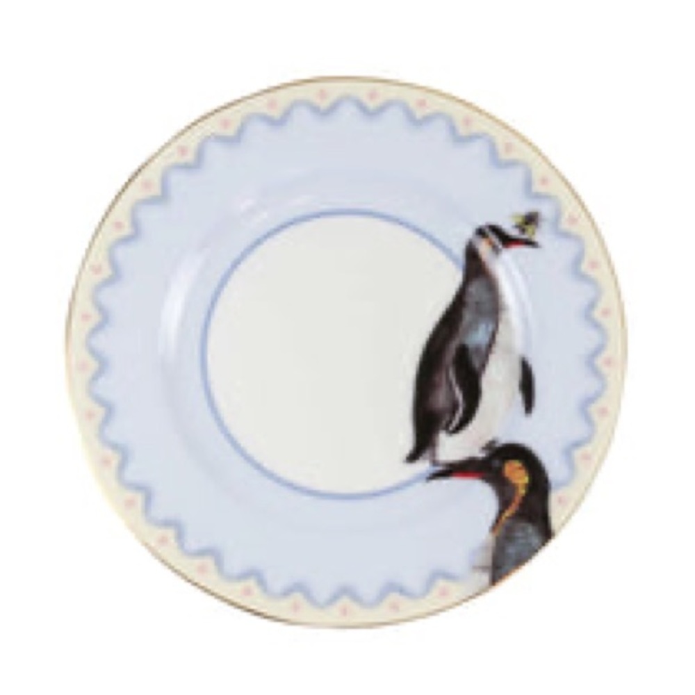 Yvonne Ellen London Tea-Time Set of 4 Tea Plates, Carnival Animals - Picture 6 of 15